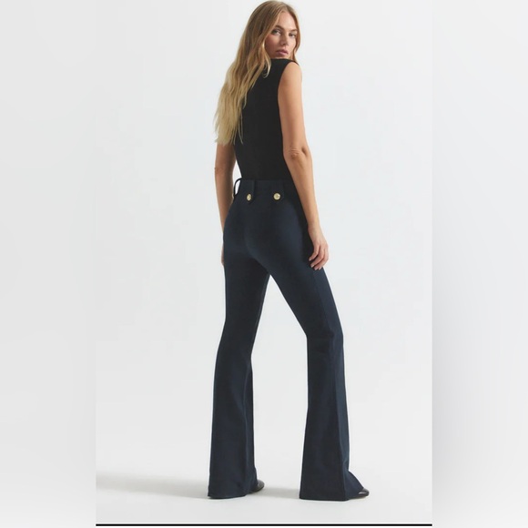 Derek Lam 10 Crosby Robertson Flare Pants - Picture 2 of 5